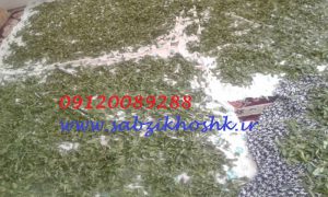 فروش سبزی خشک خانگی