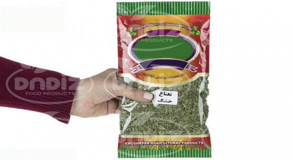 قیمت استثنایی انواع نعناع خشک شده