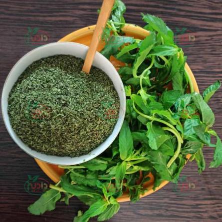 برسی کیفیت نعناع خشک صادراتی